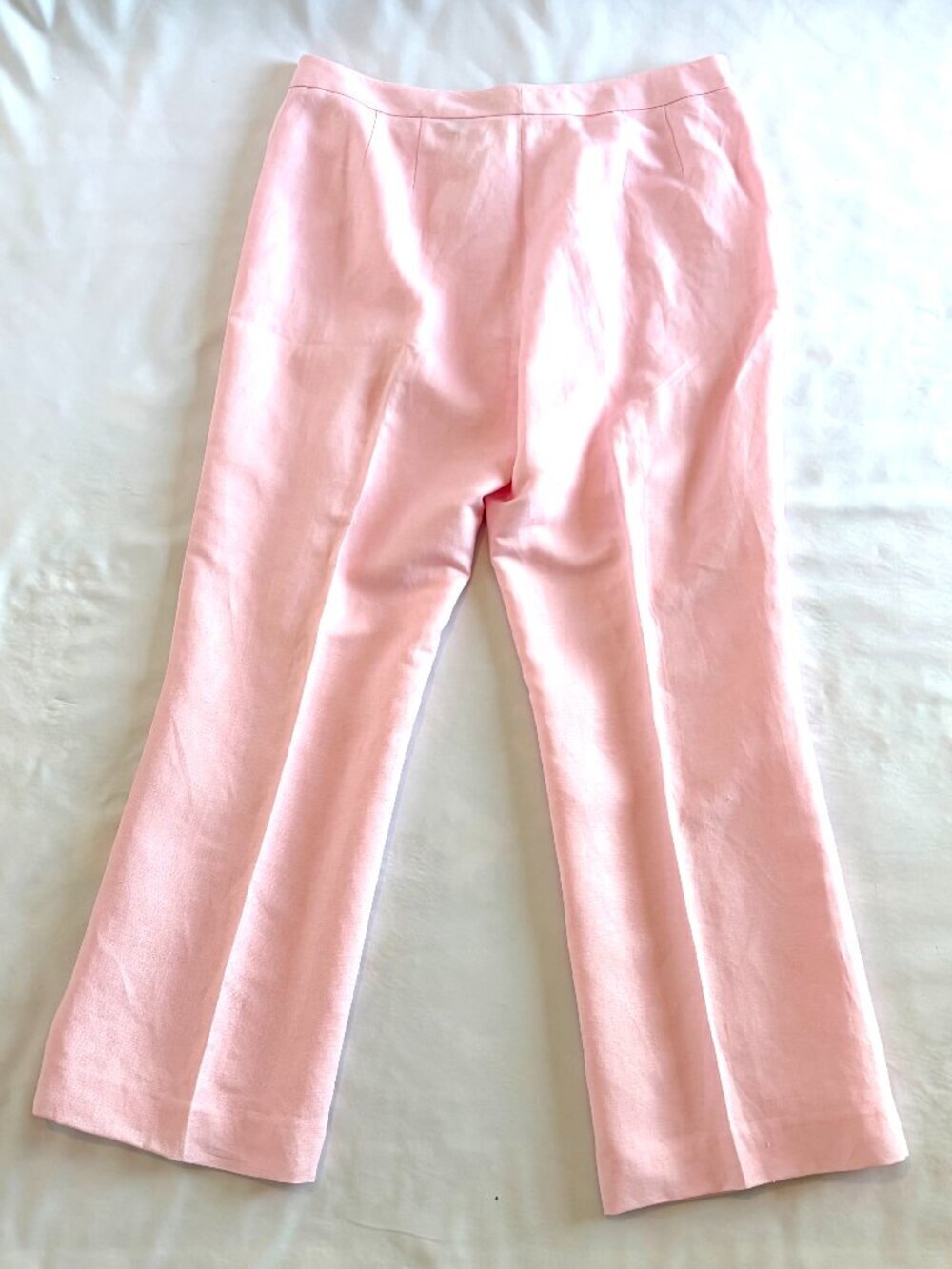 Alex Marie vintage linen trousers 10 pink lined - Picture 6 of 10